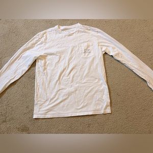 Vineyard Vines Women's Long Sleeve Vintage Whale Pocket T-Shirt -XL